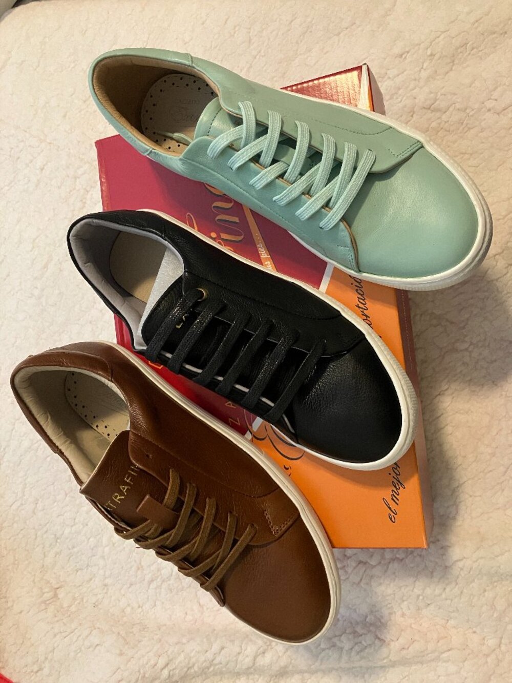 ExtraFina Handcrafted Leather Sneakers